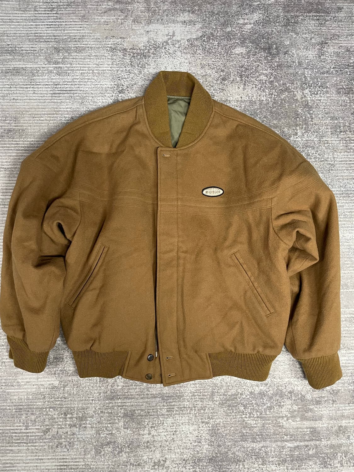 80-90s 맥그리거 스포츠 G-13 울 자켓 상품이미지6