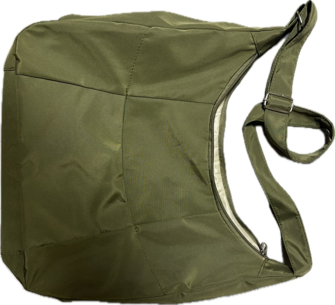 Double-cross Khaki bag 상품이미지1