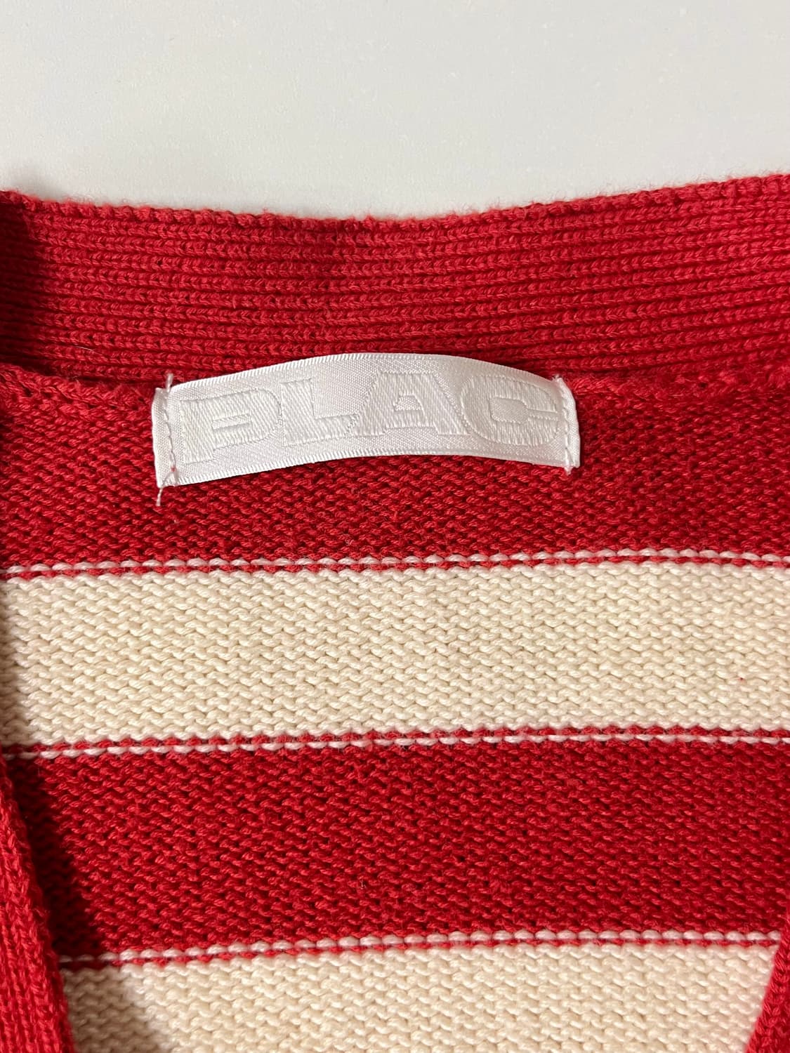 F) 플랙 우먼 스트라이프 크롭 가디건 상품이미지4