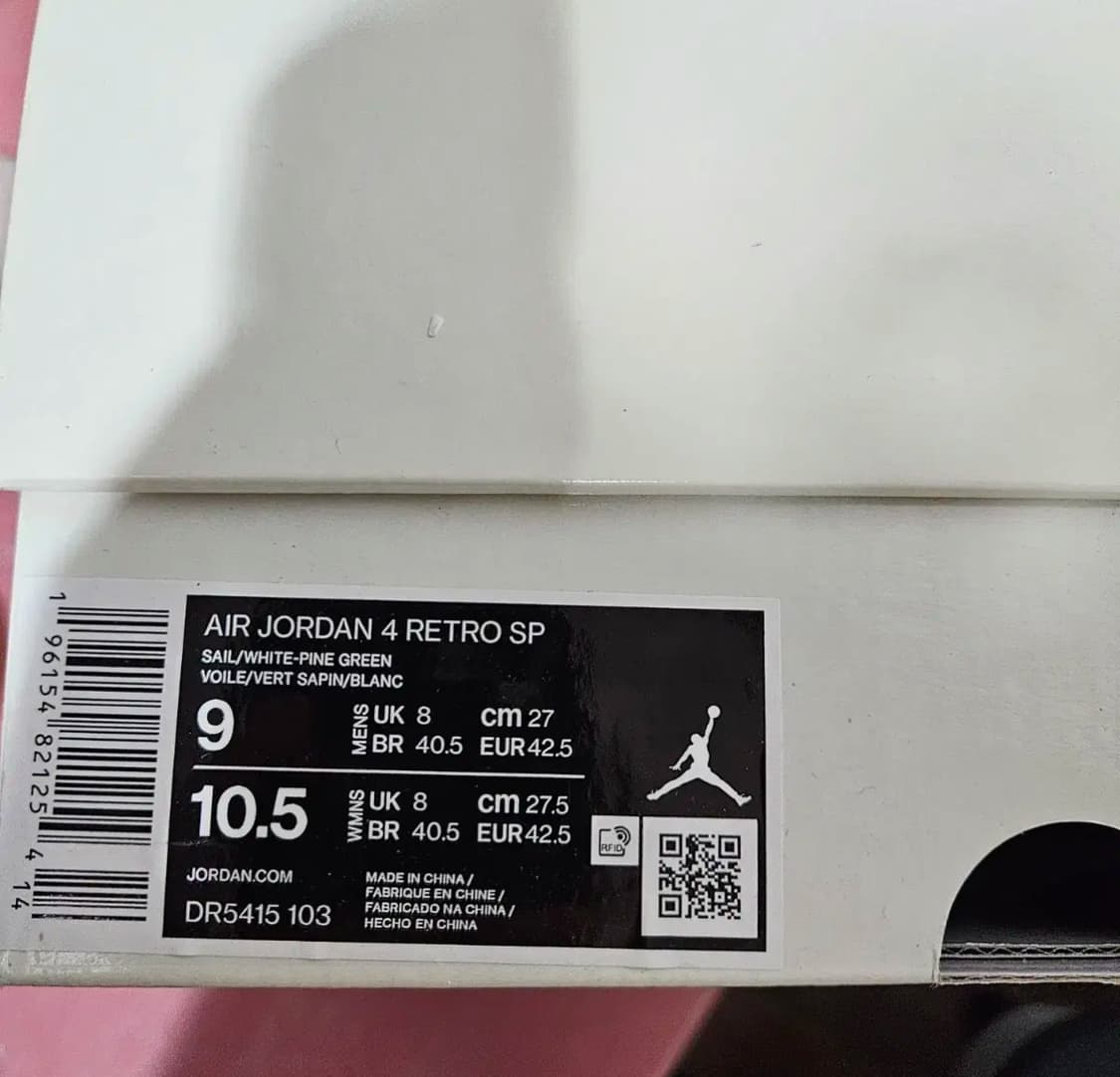 조던 4 x 나이키 SB 레트로 SP 파인 그린 270 상품이미지2