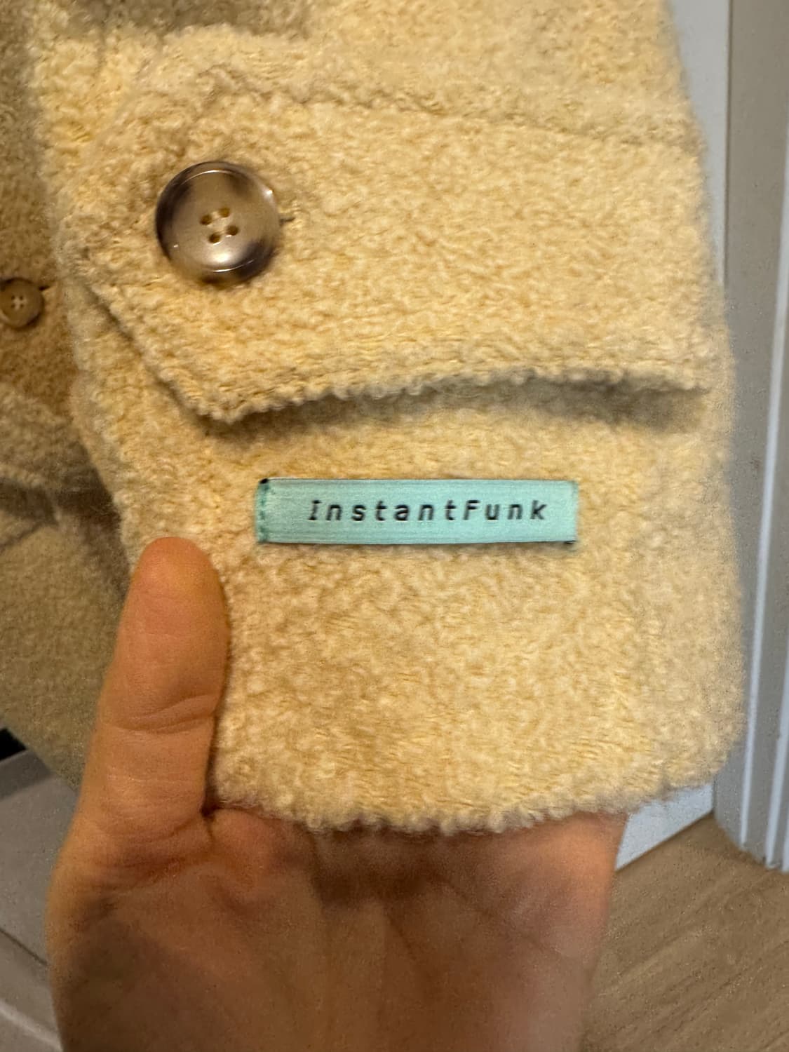 Instantfunk 인스턴트펑크 울 롱코트 상품이미지5