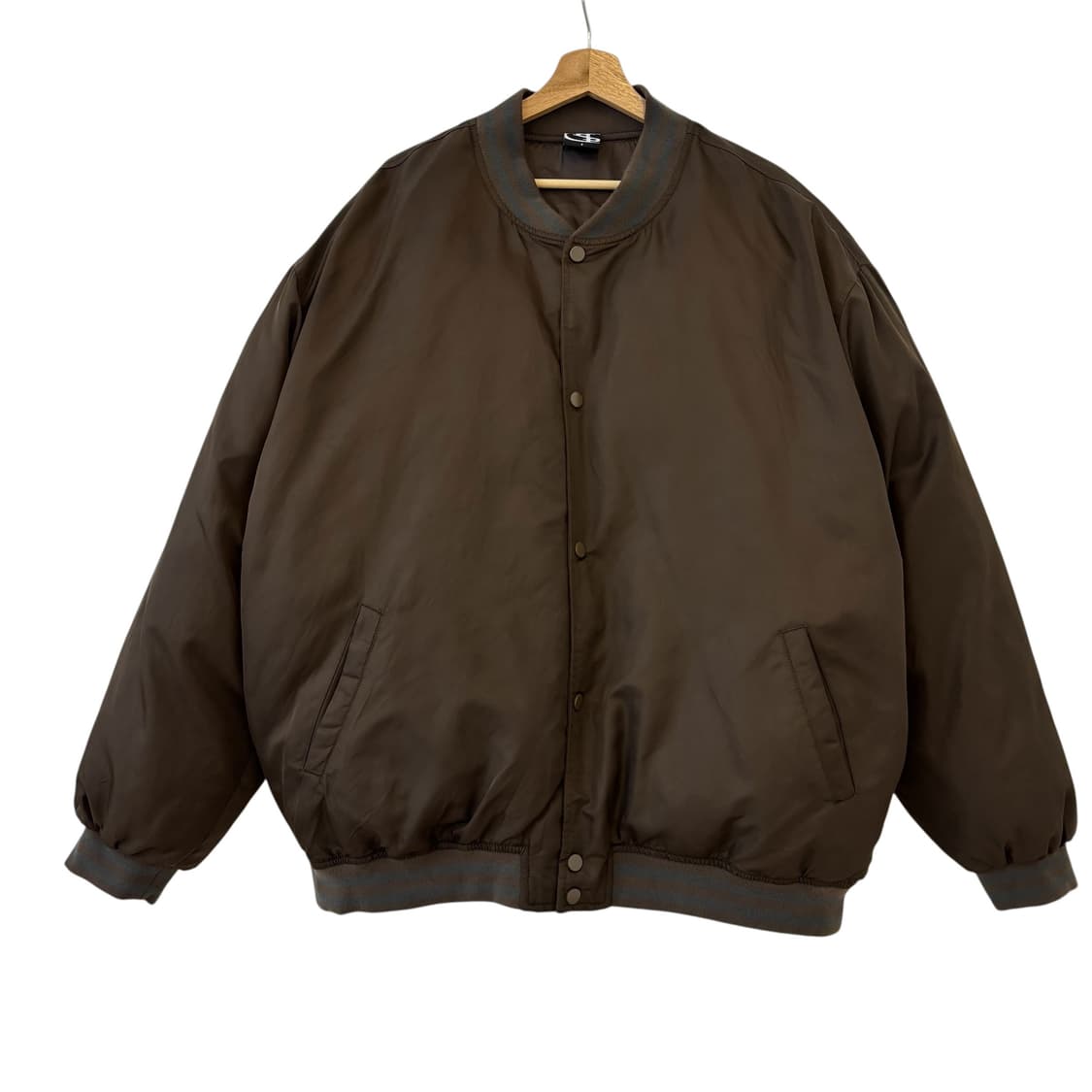 버닝카포네 바시티 점퍼 브라운 상품이미지1