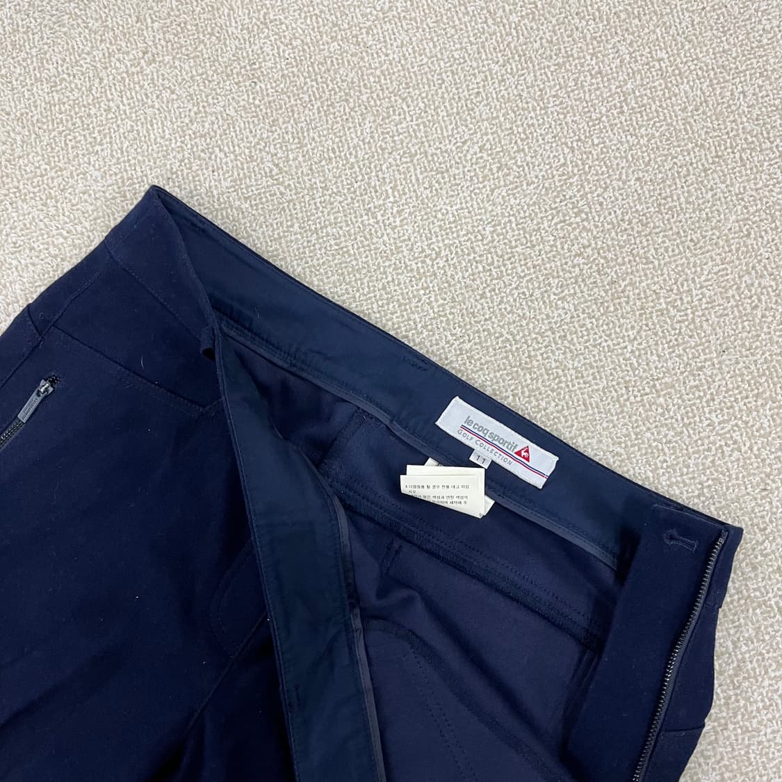 [11] 르꼬끄 골프 여성 네이비 바지 0115M1 상품이미지2