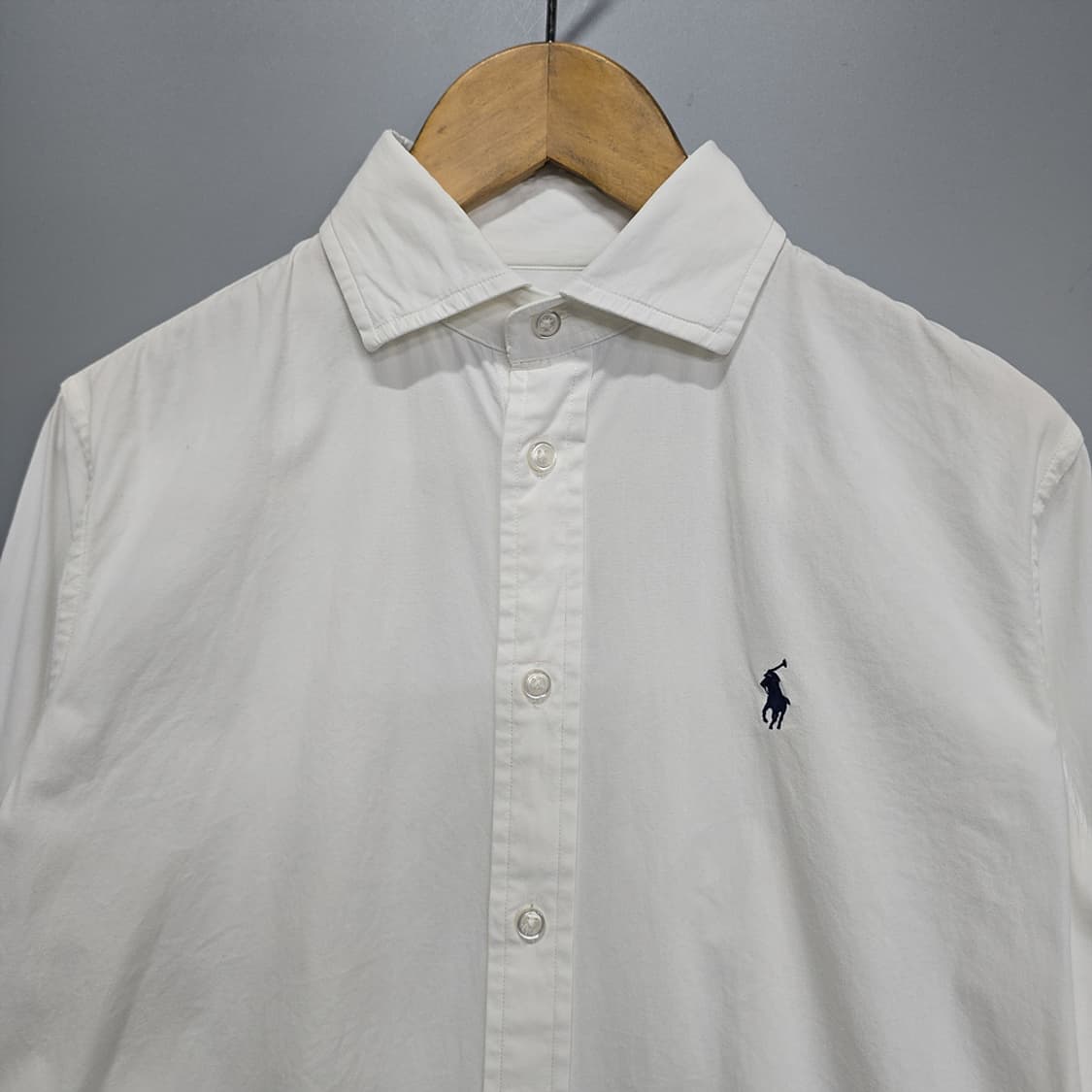 폴로 랄프로렌 (POLO) 여성용 클래식 화이트 셔츠 상품이미지2