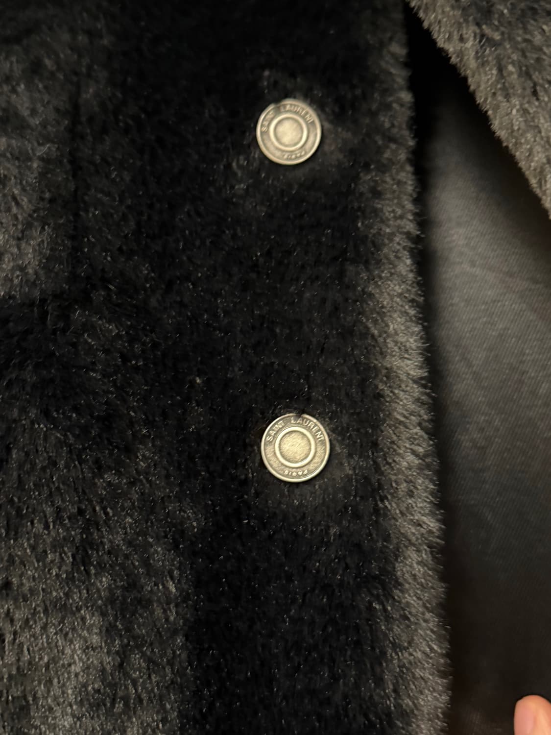 생로랑 퍼 자켓 (Animal-free fur) saint laurent 상품이미지3