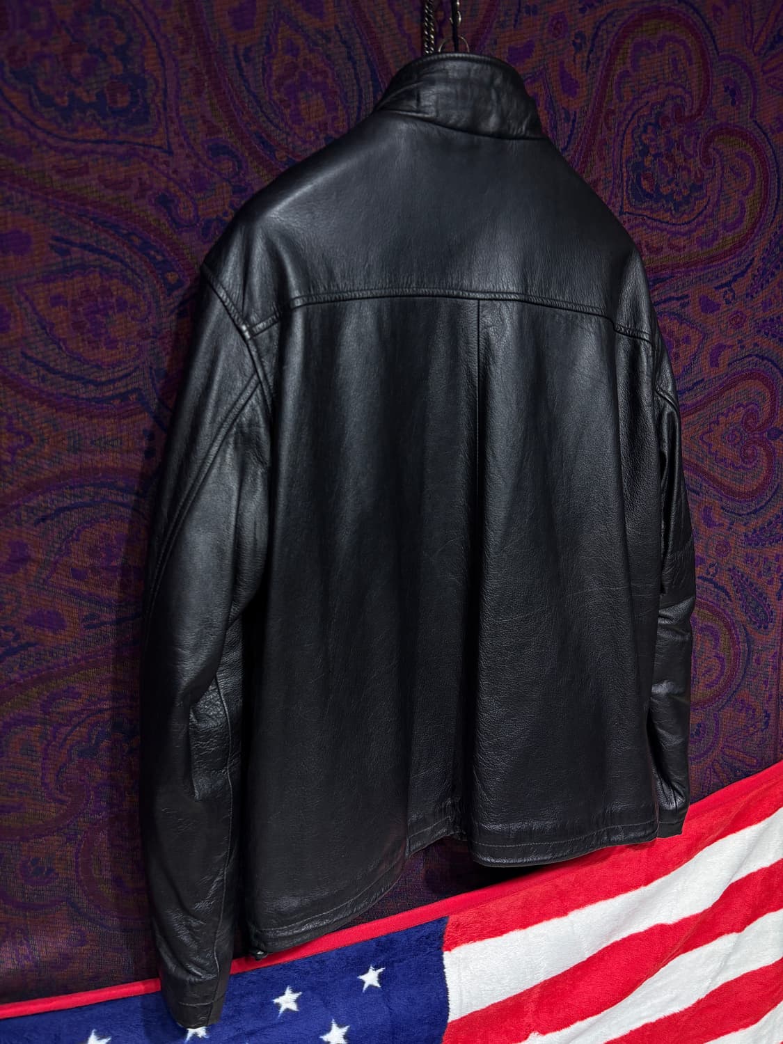 프랑스 쉐비뇽 가죽자켓 상품이미지7