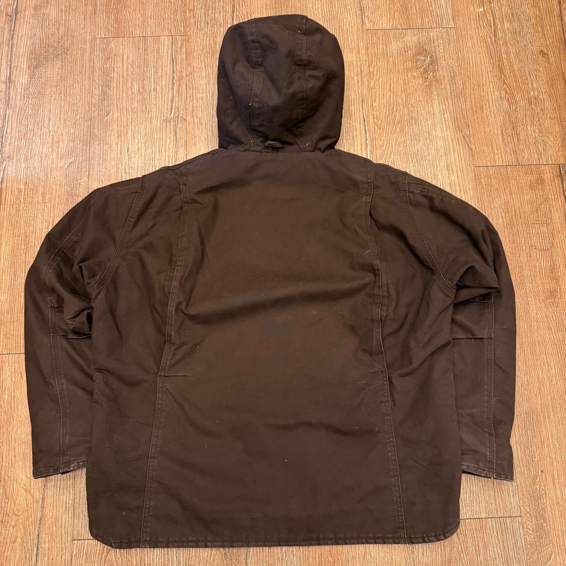빈티지 양털 후드 워크자켓 브라운 상품이미지2
