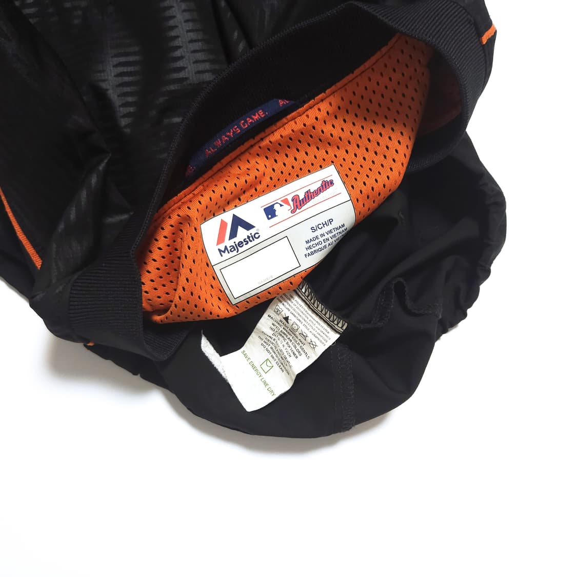 마제스틱 자이언츠 온필드 쿨베이스 웜업 바람막이 상품이미지6