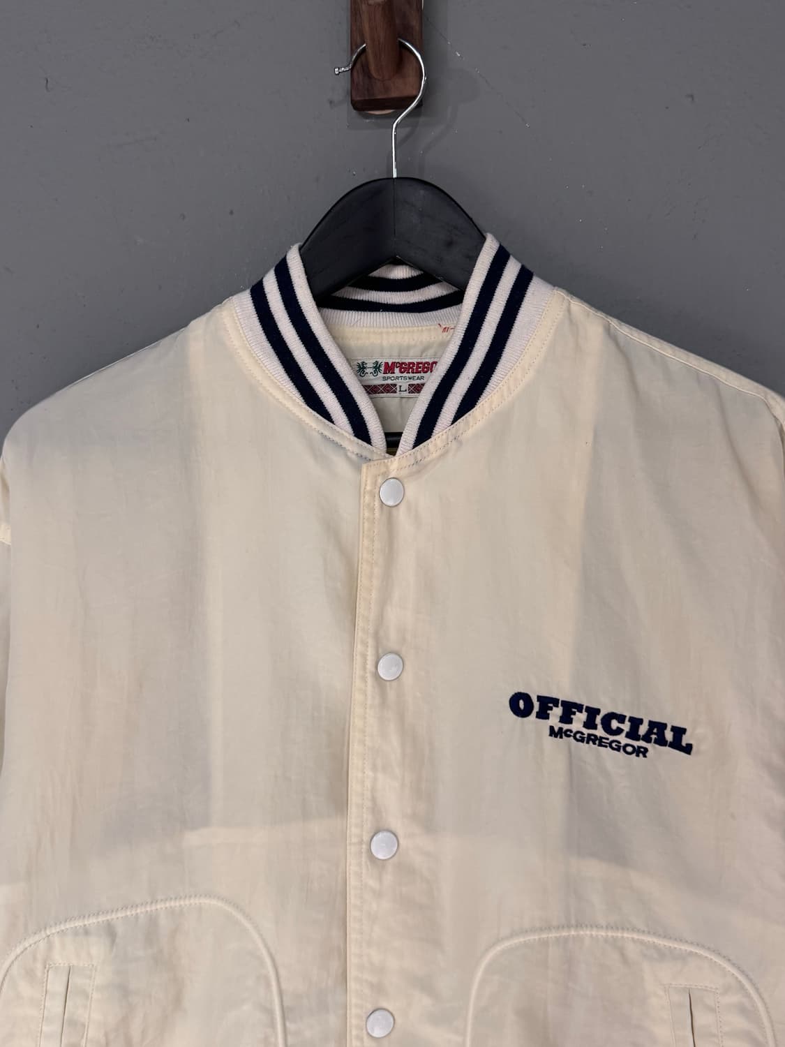 90s 맥그리거 오피셜 스태프 나일론 자켓 상품이미지6