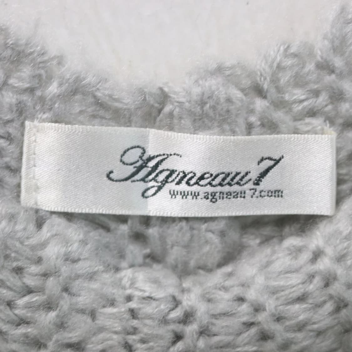 AGNEAU7  모헤어 그물 니트 63161 상품이미지8