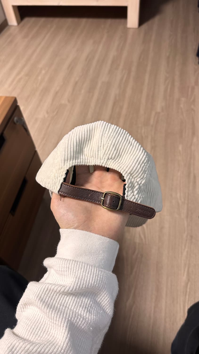 슈프림 코듀로이 캠프캡 아이보리 상품이미지2