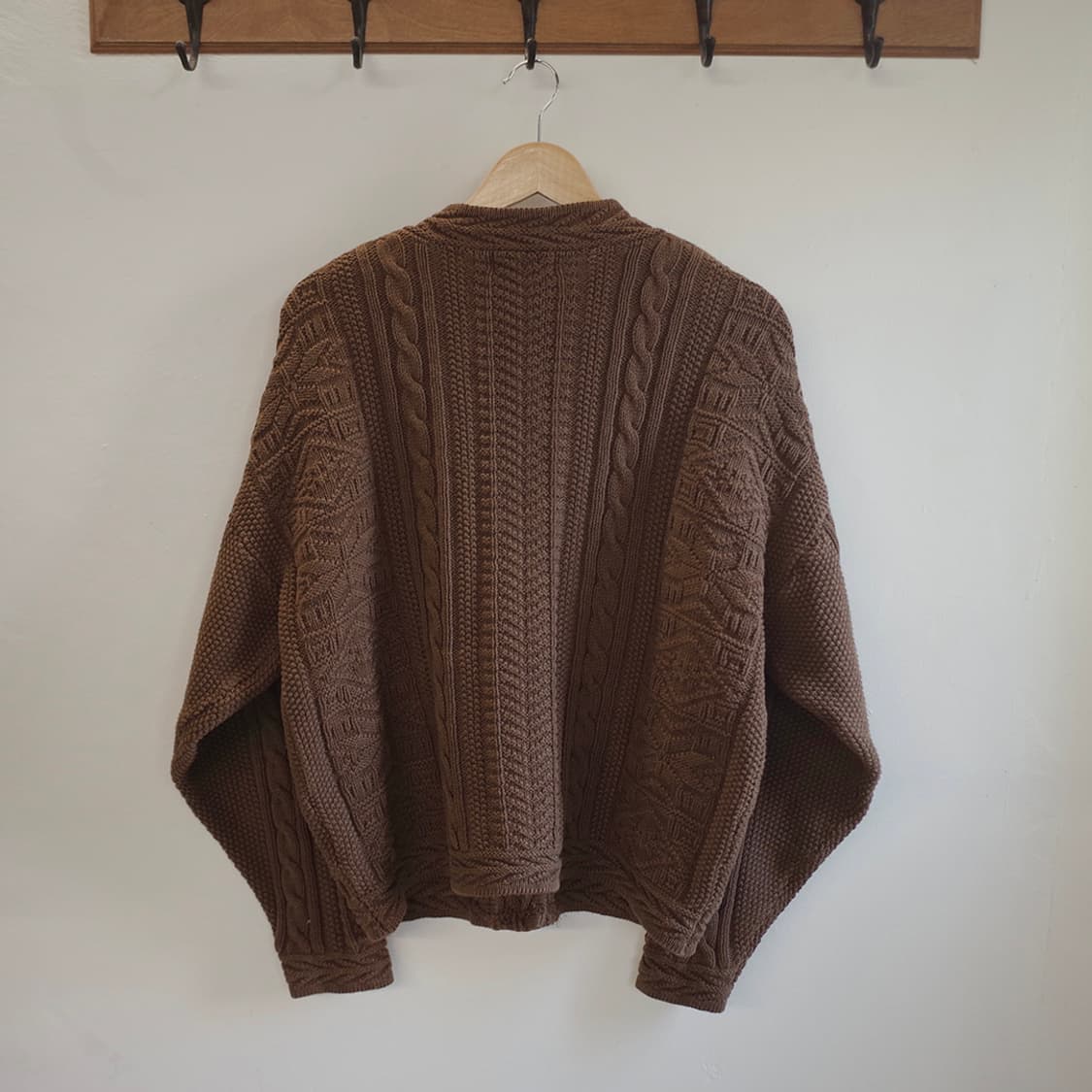 80’s L.L.Bean Cable Cotton Carigan 상품이미지5