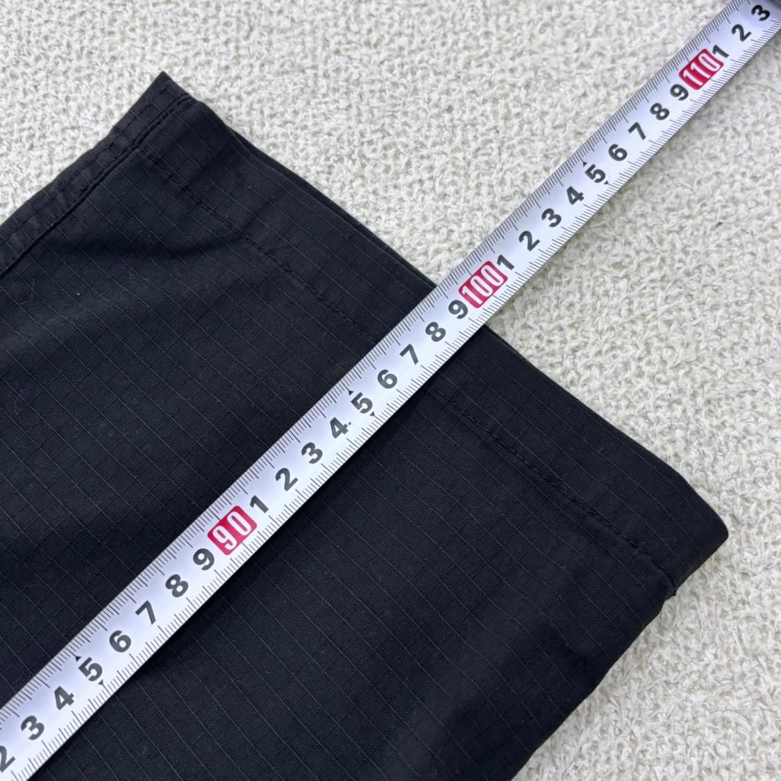 38W/30L CQR 남성 블랙 카고 팬츠 0617E2 상품이미지8