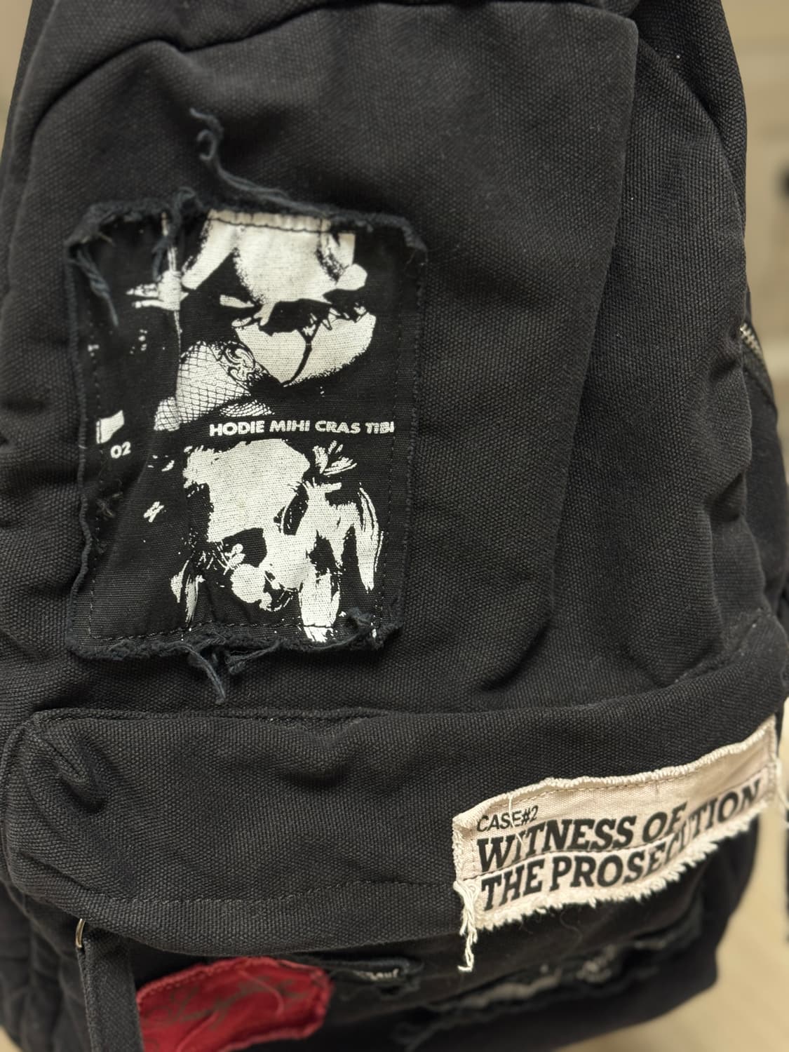 [OS] 선데이오프클럽 빈티지 패치 백팩 상품이미지3