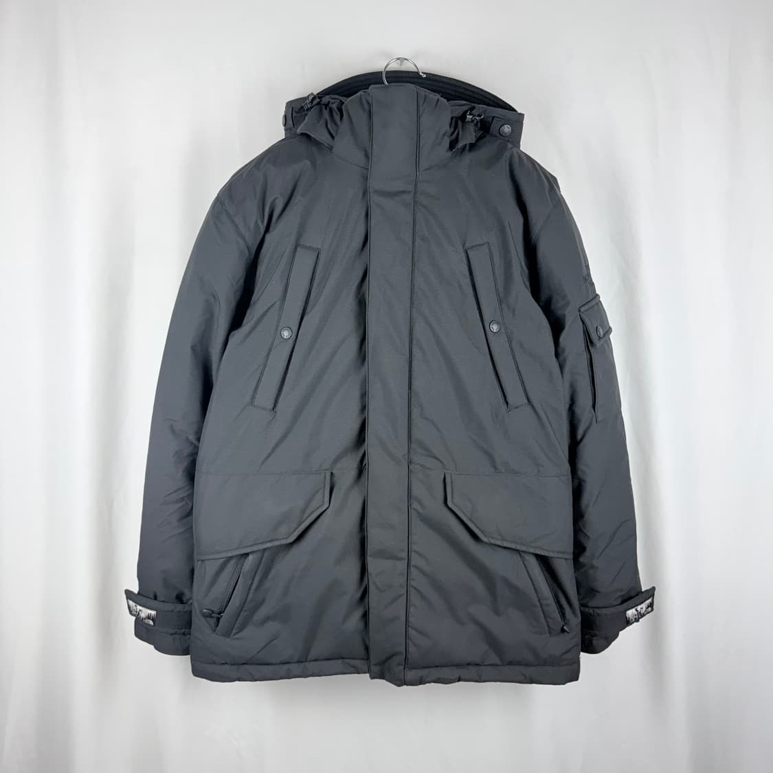 (100) 노스페이스 화이트라벨 아론 덕다운 패딩 블랙 상품이미지2