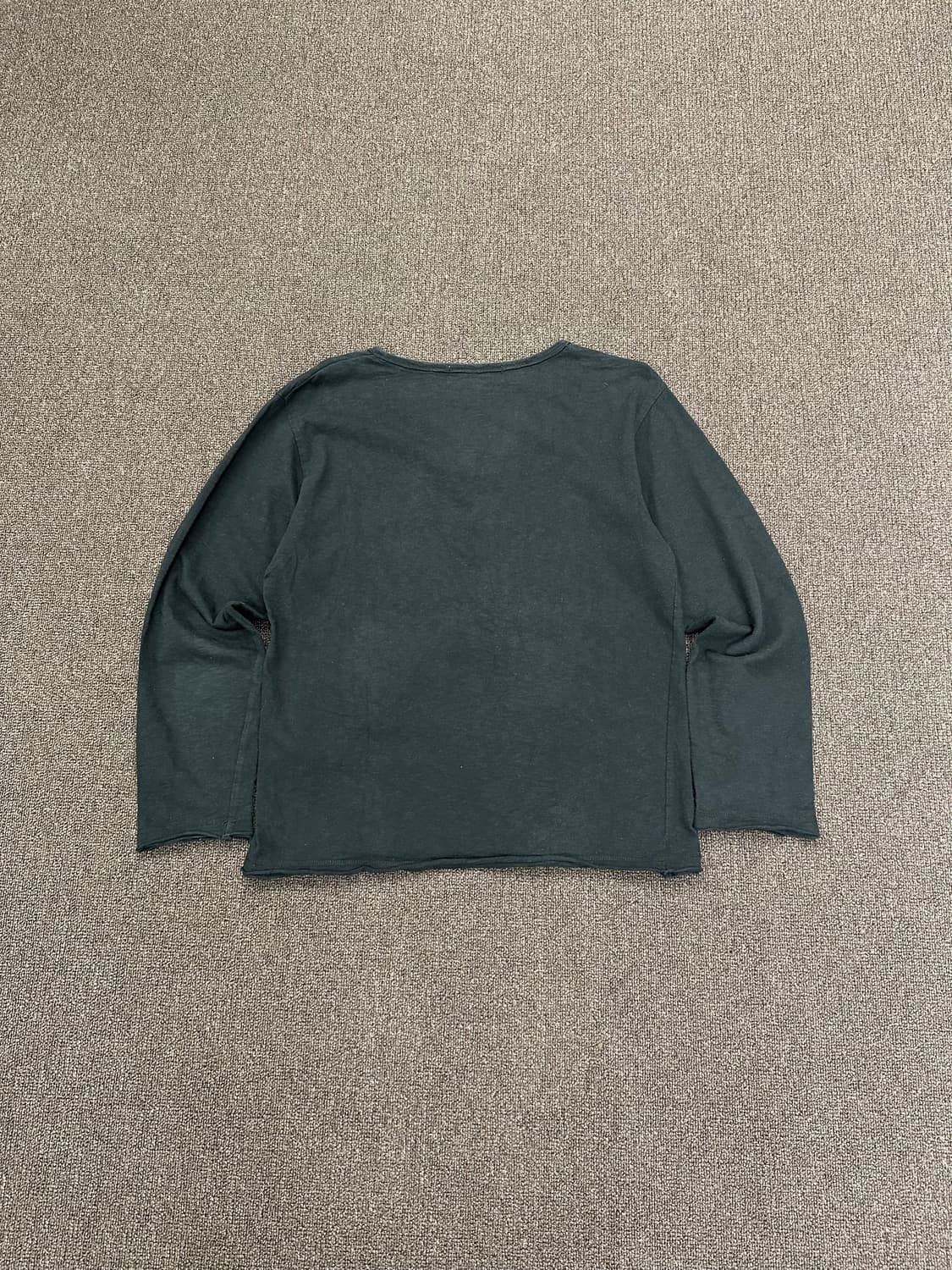 M)Japanese vintage 데미지 디테일 헨리넥 롱슬리브 상품이미지8