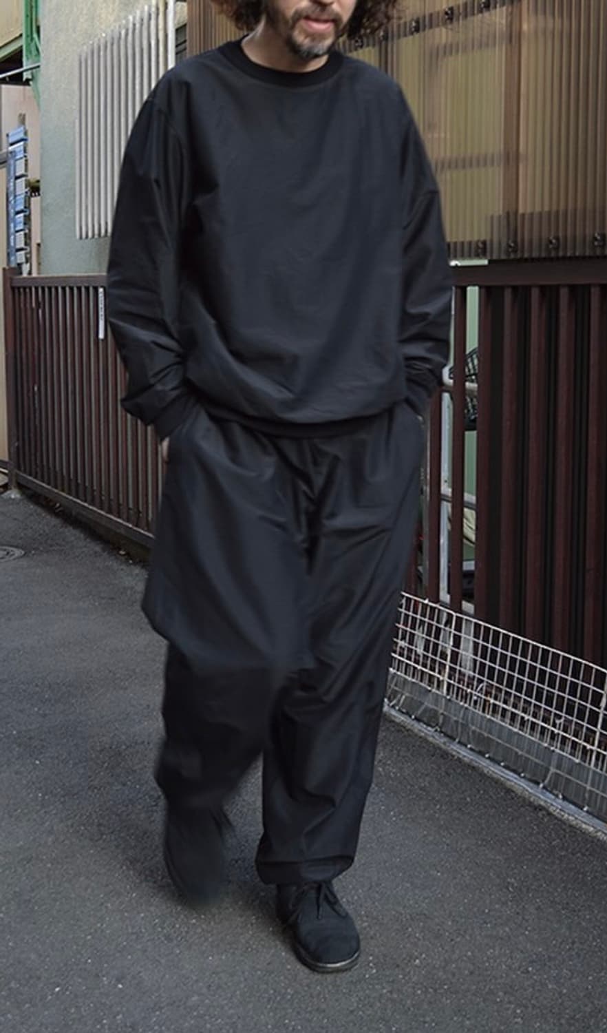 코모리 25SS 리버시블 트랙 팬츠 1 상품이미지2