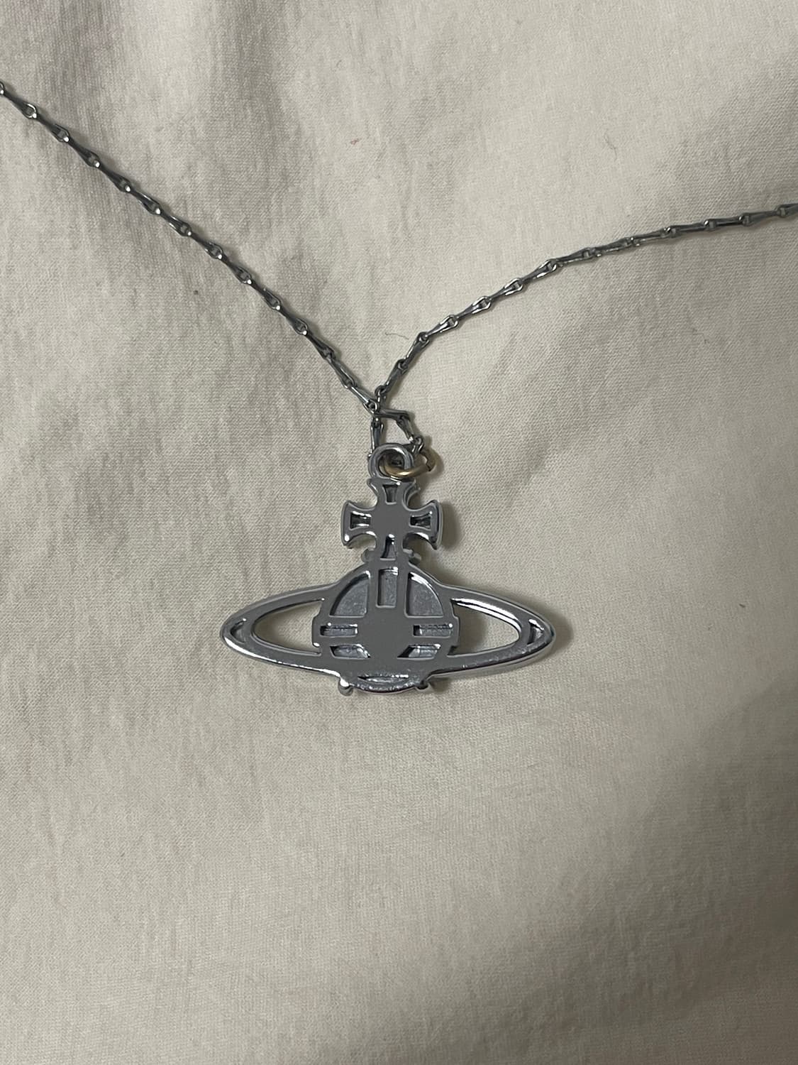 비비안웨스트우드 실버 목걸이 상품이미지2