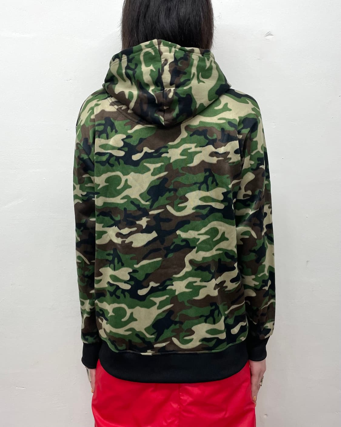 Basic Camouflage Hooded Zip-Up 상품이미지2