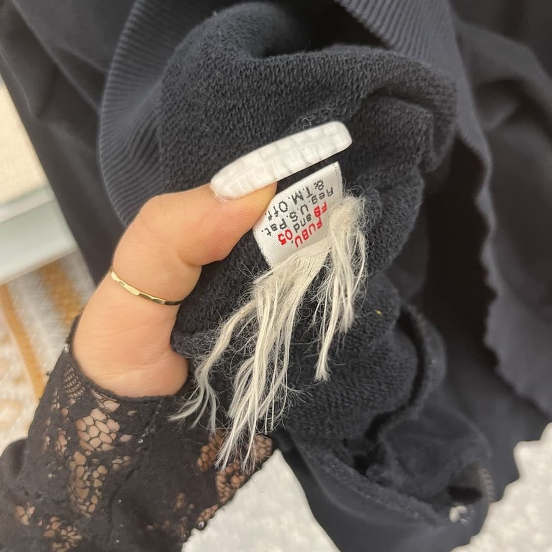 푸부 스트릿 펑크 포드 머스탱 레이싱 져지 집업 XL C10974 상품이미지7