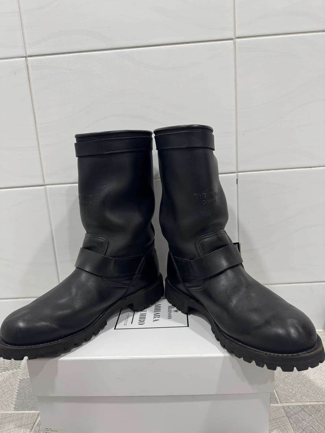 OG 레드윙 엔지니어부츠 970 바이커부츠 280 상품이미지5