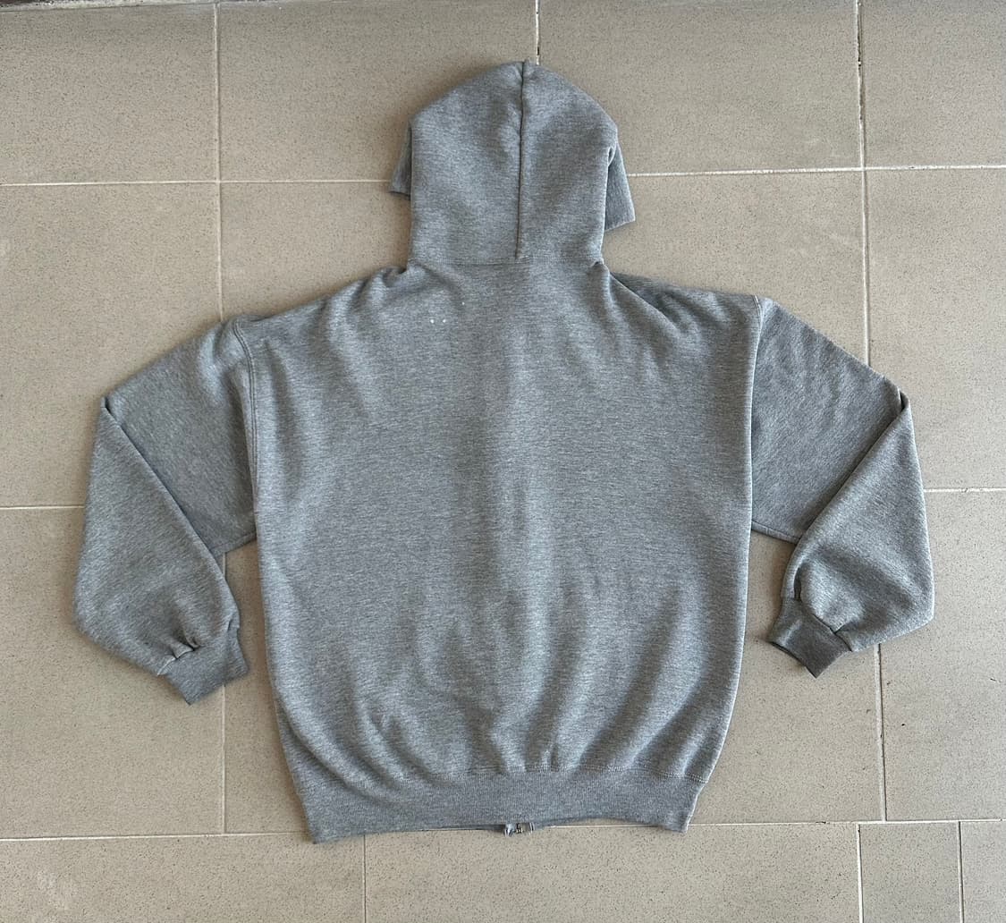 90s 빈티지 러셀 후드집업 그레이 XL 상품이미지2