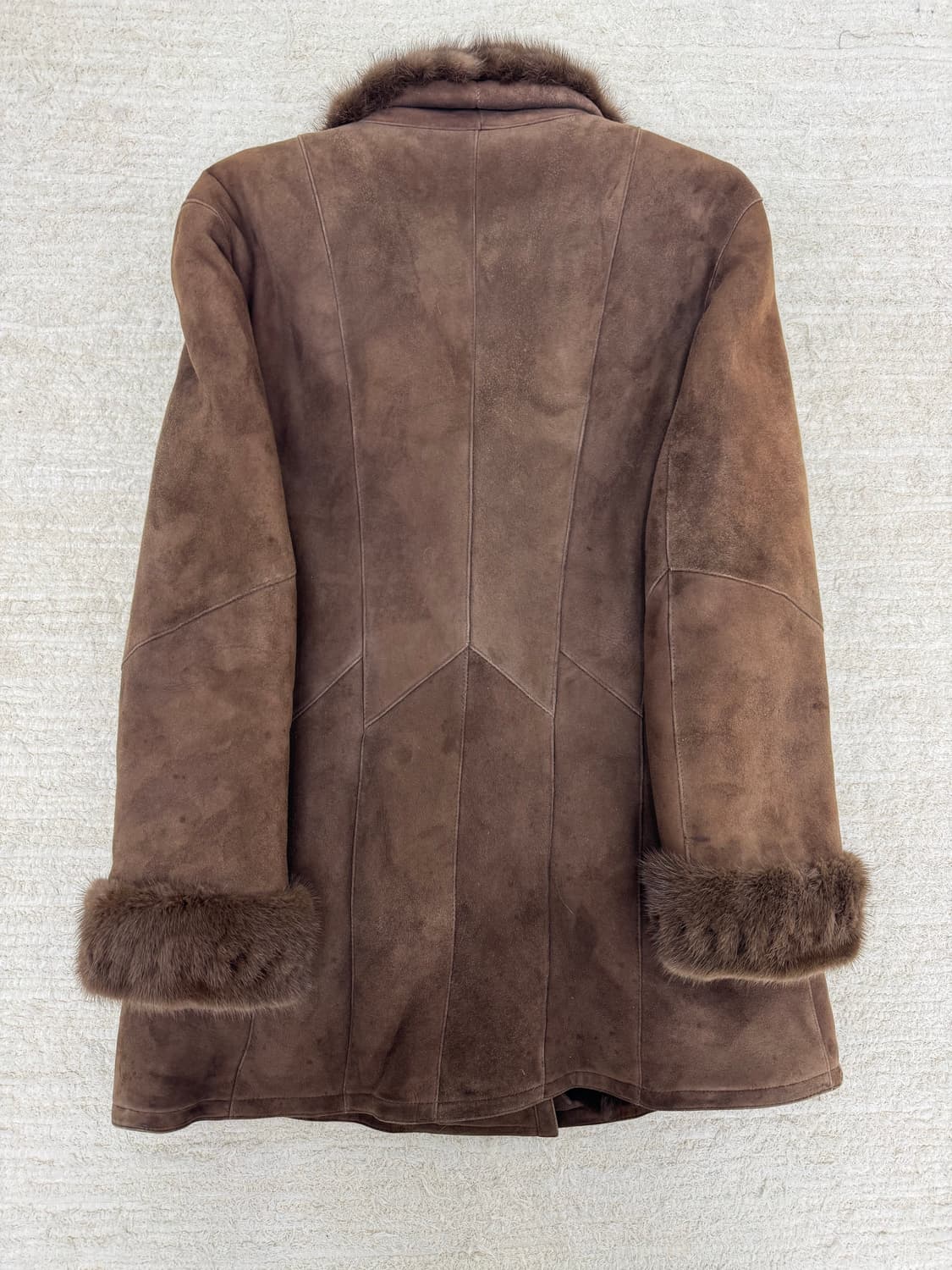 •Vintage 퍼 트리밍 무스탕 코트 상품이미지2