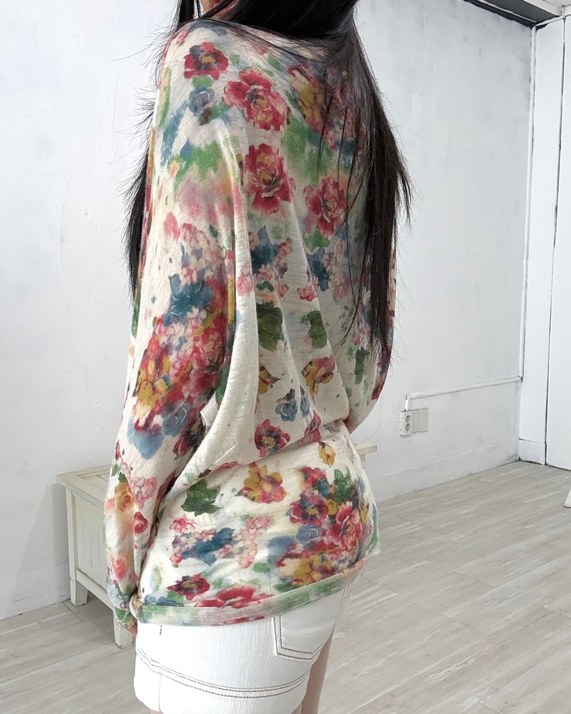 Floral Batwing Long Sleeve 상품이미지5