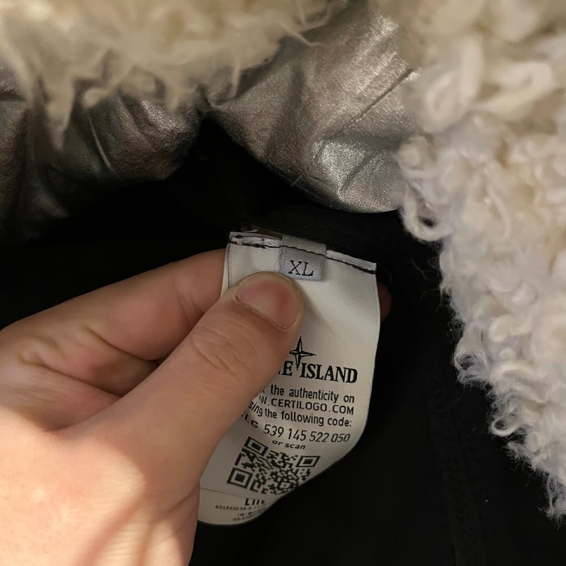 스톤아일랜드 블랙 와펜 내피 다비드 TC 사파리 야상 봄버자켓 패딩 점퍼 상품이미지8