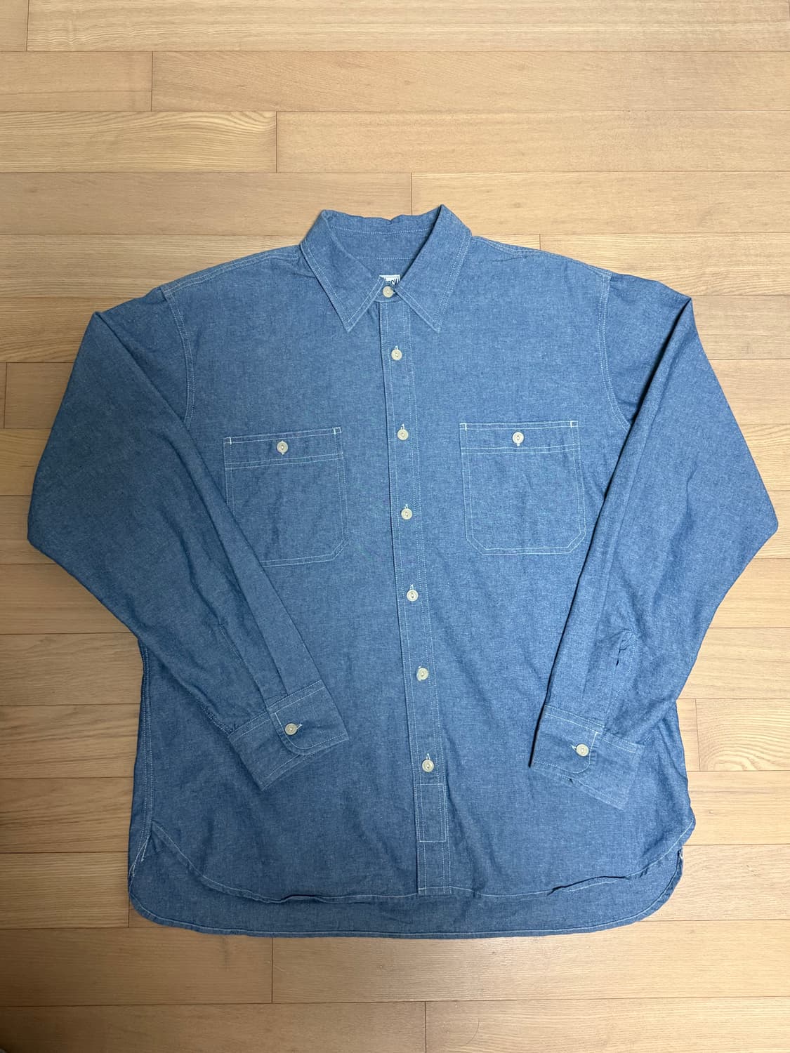 브론슨 논스탁 샴브레이 셔츠 상품이미지1