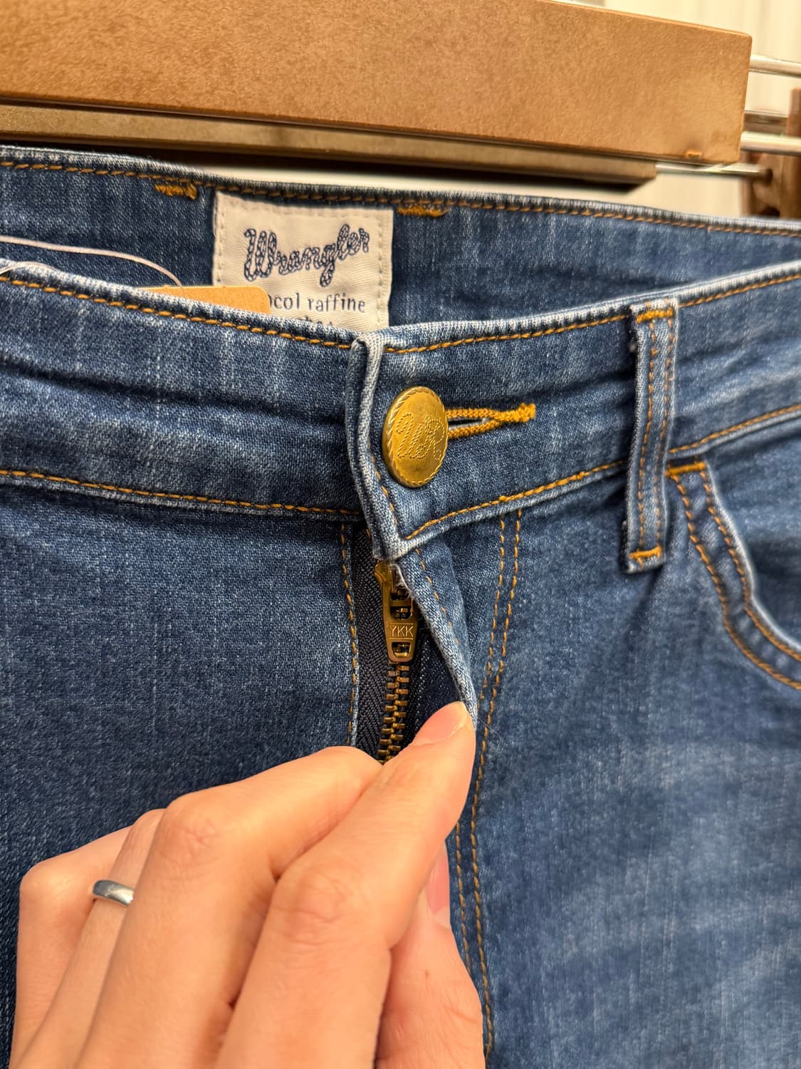 Wrangler 랭글러 x Chocol raffine 데님 팬츠 (28) 상품이미지3