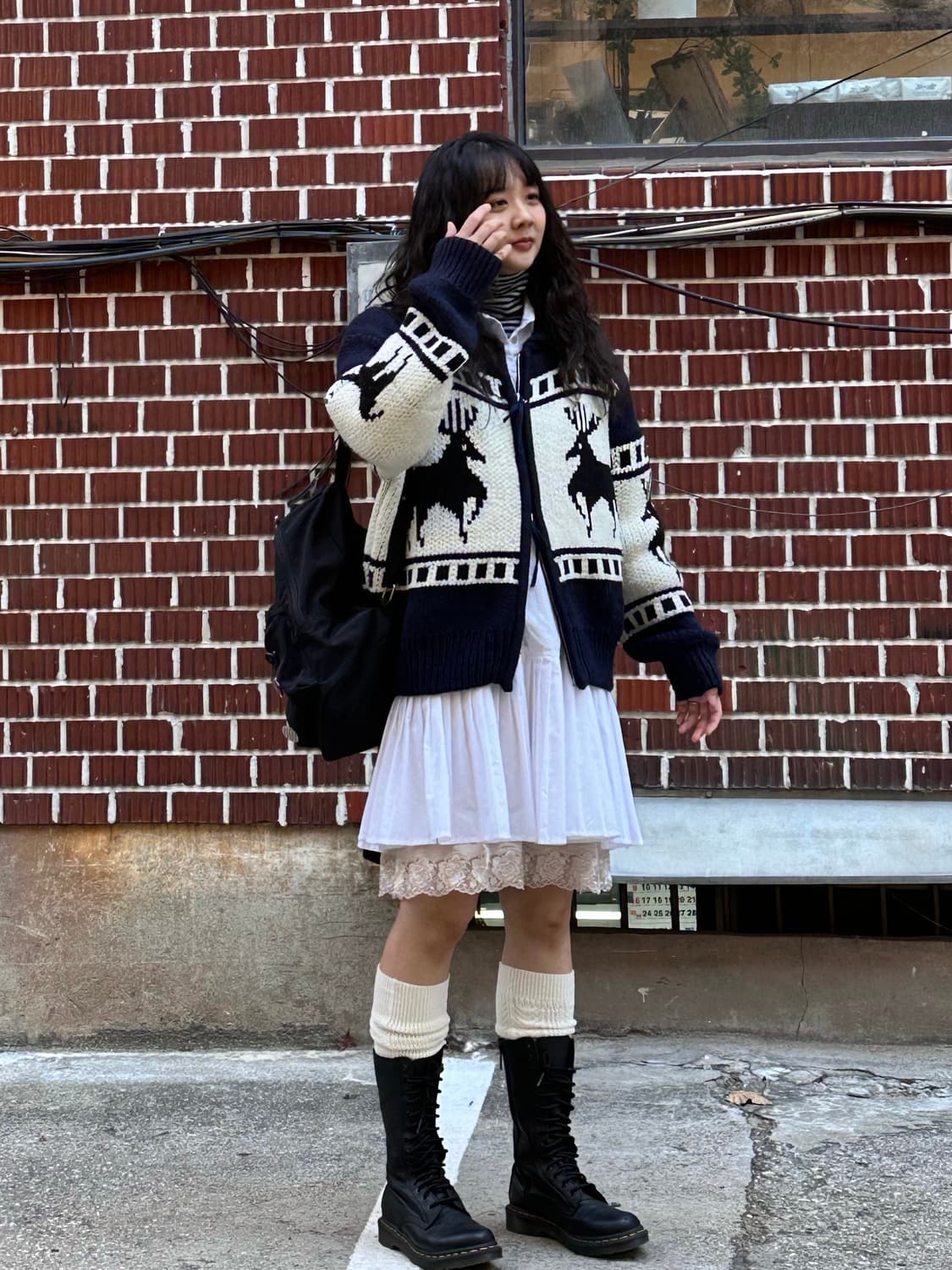 파르티멘토 니트 집업 핀턱원피스 슬립 원피스 코디세트 상품이미지1