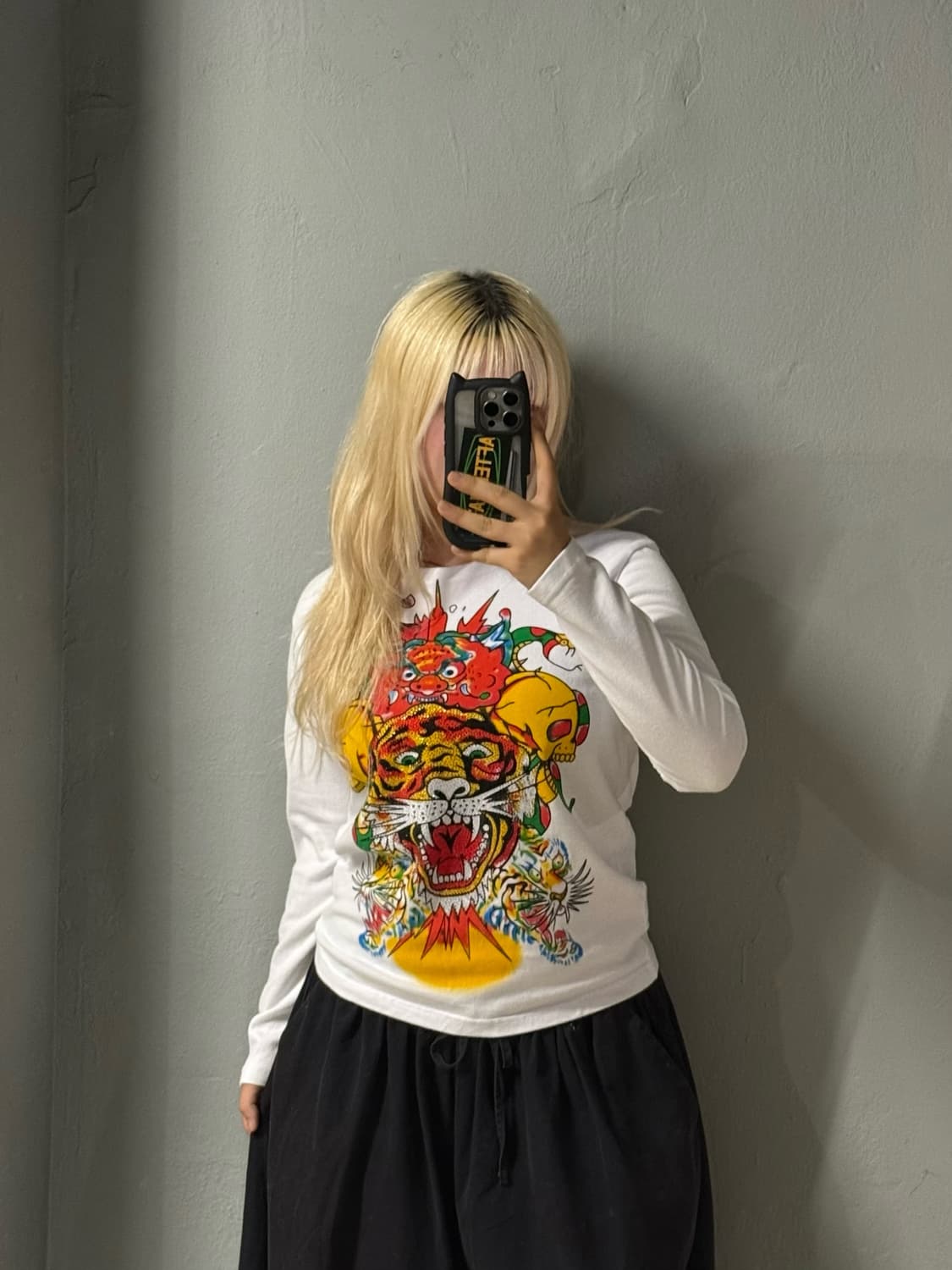 ed hardy printing long sleeve 상품이미지2