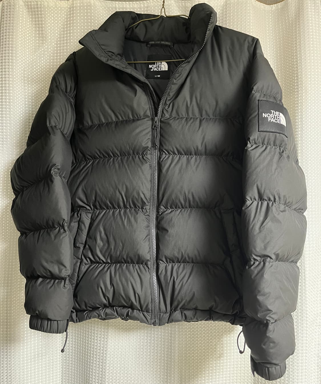 노스페이스 눕시 1992 블랙 100/L 패딩 (3회착) 상품이미지1