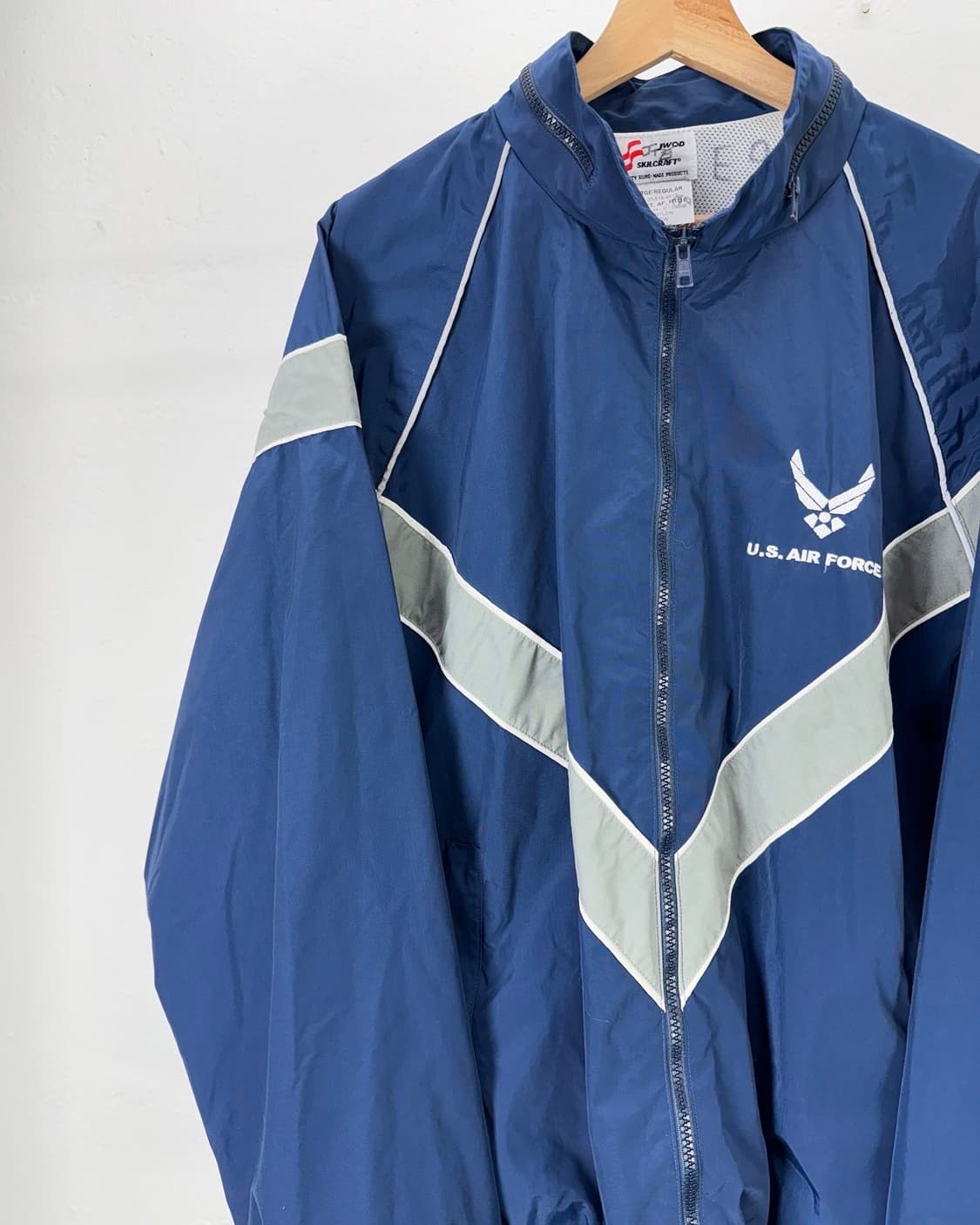U.S.AIR FORCE 미공군 IPTU 네이비 집업 자켓 상품이미지2