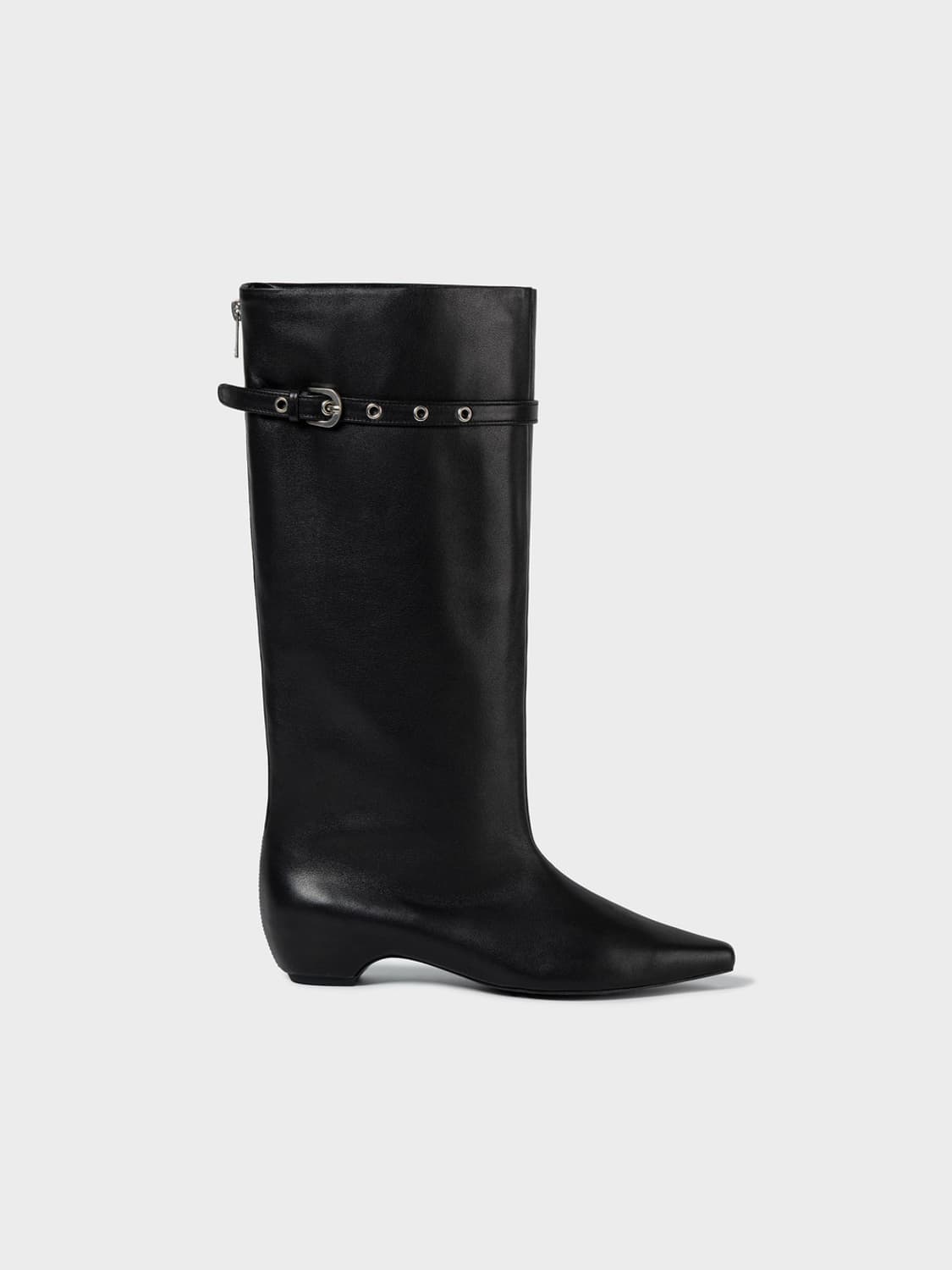 Low Classic Back-Zipped Middle Boots 상품이미지3