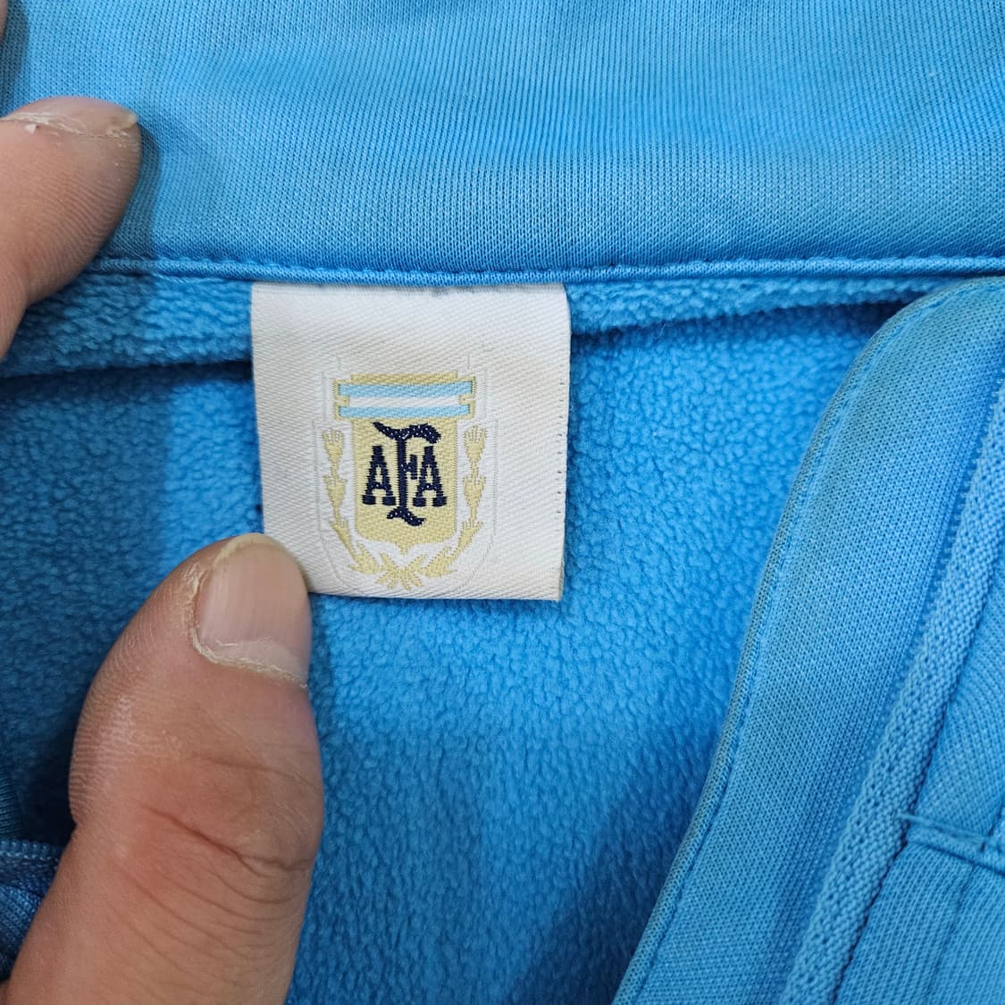 실측확인 아르헨티나 축구 트러이닝 톱 0306Y 상품이미지5