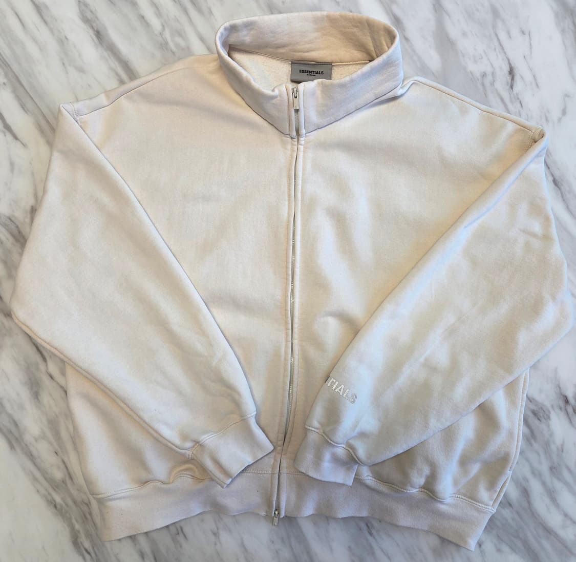 피오갓에센셜 집업 자켓 크림 상품이미지2