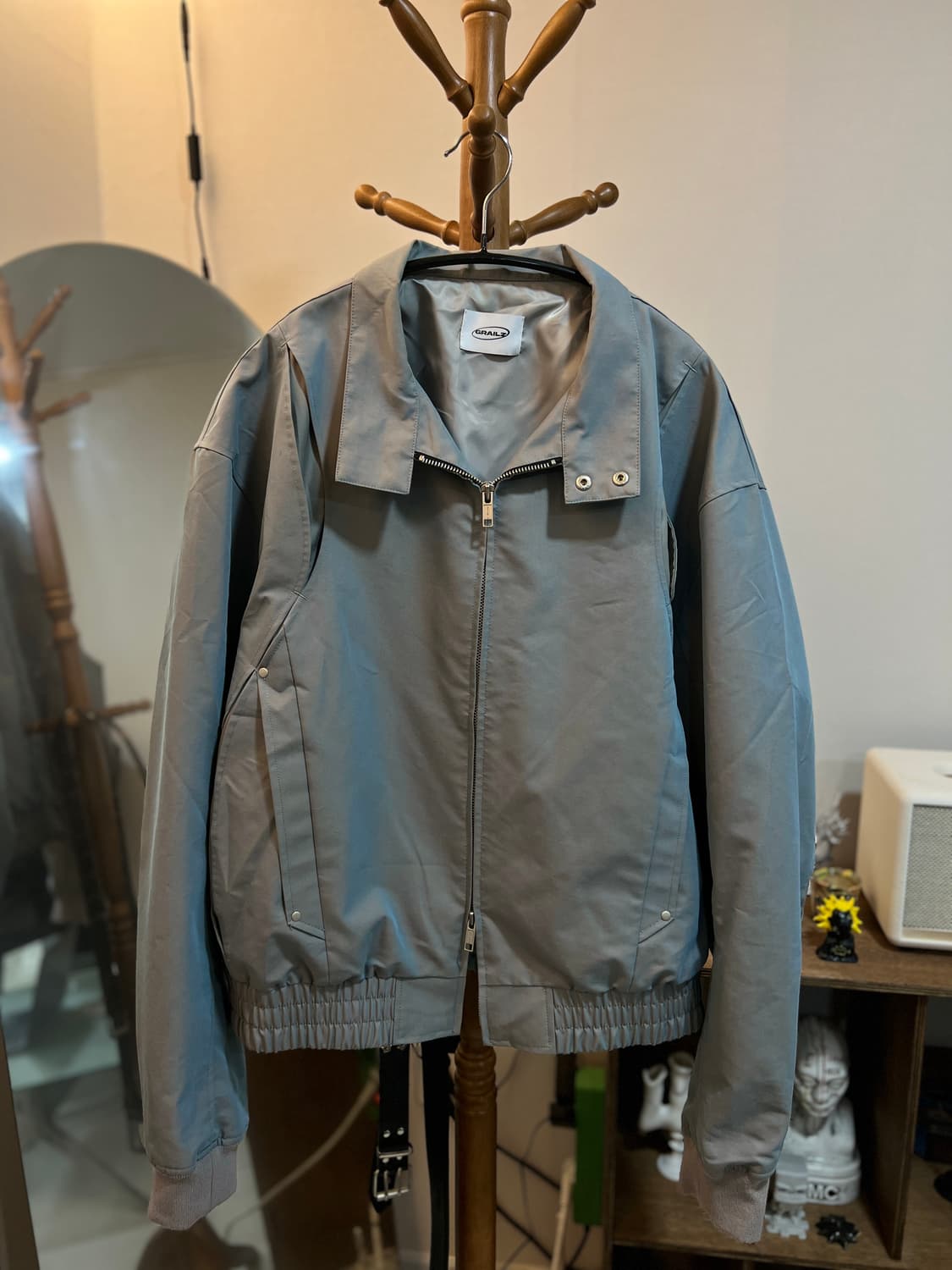 그레일즈 봄버 ma-1 자켓 블루 상품이미지3