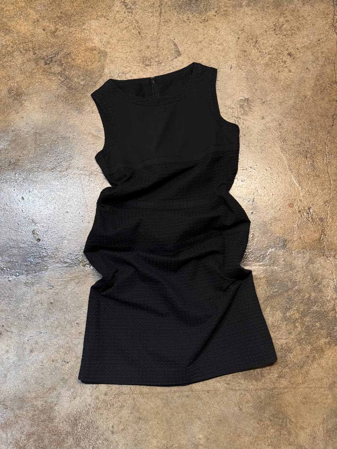44-55 ) COURREGES Stitching Dress 상품이미지4