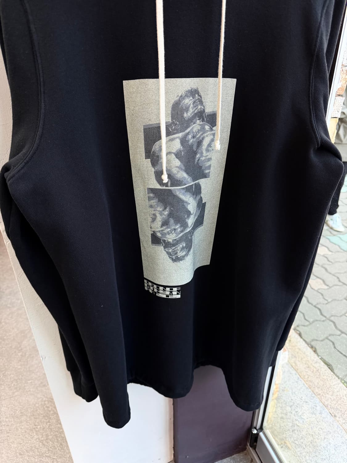 M(100)/ 릭오웬스 다크쉐도우 풀오버 후드티 상품이미지4