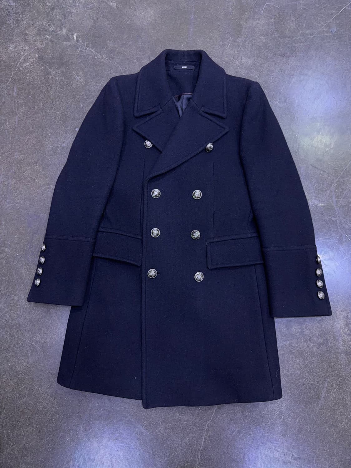 시스템옴므 더블 블레스트 울 블렌디드 코트 95 상품이미지1