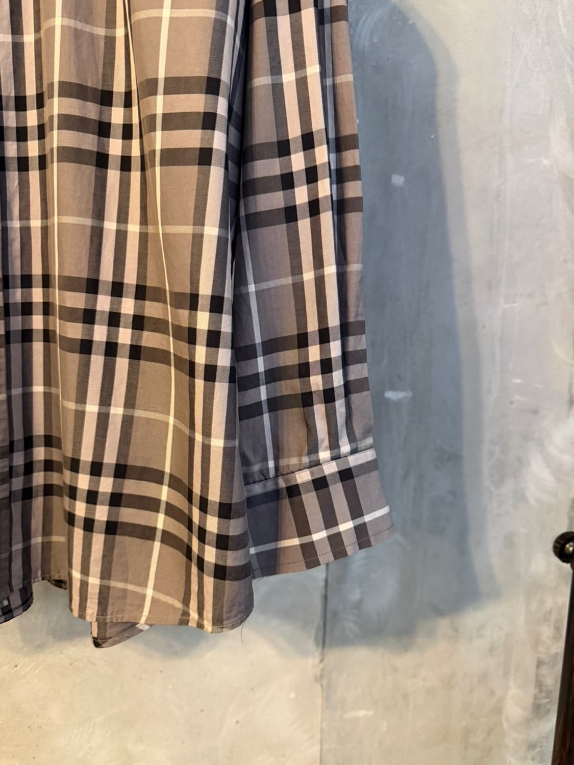 버버리 노바체크 버튼다운 셔츠 100 상품이미지6