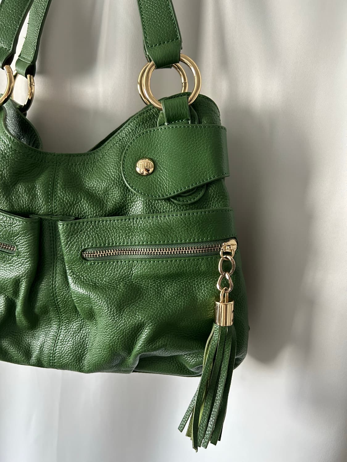 미치코 코시노 런던 딥그린 숄더백 상품이미지4