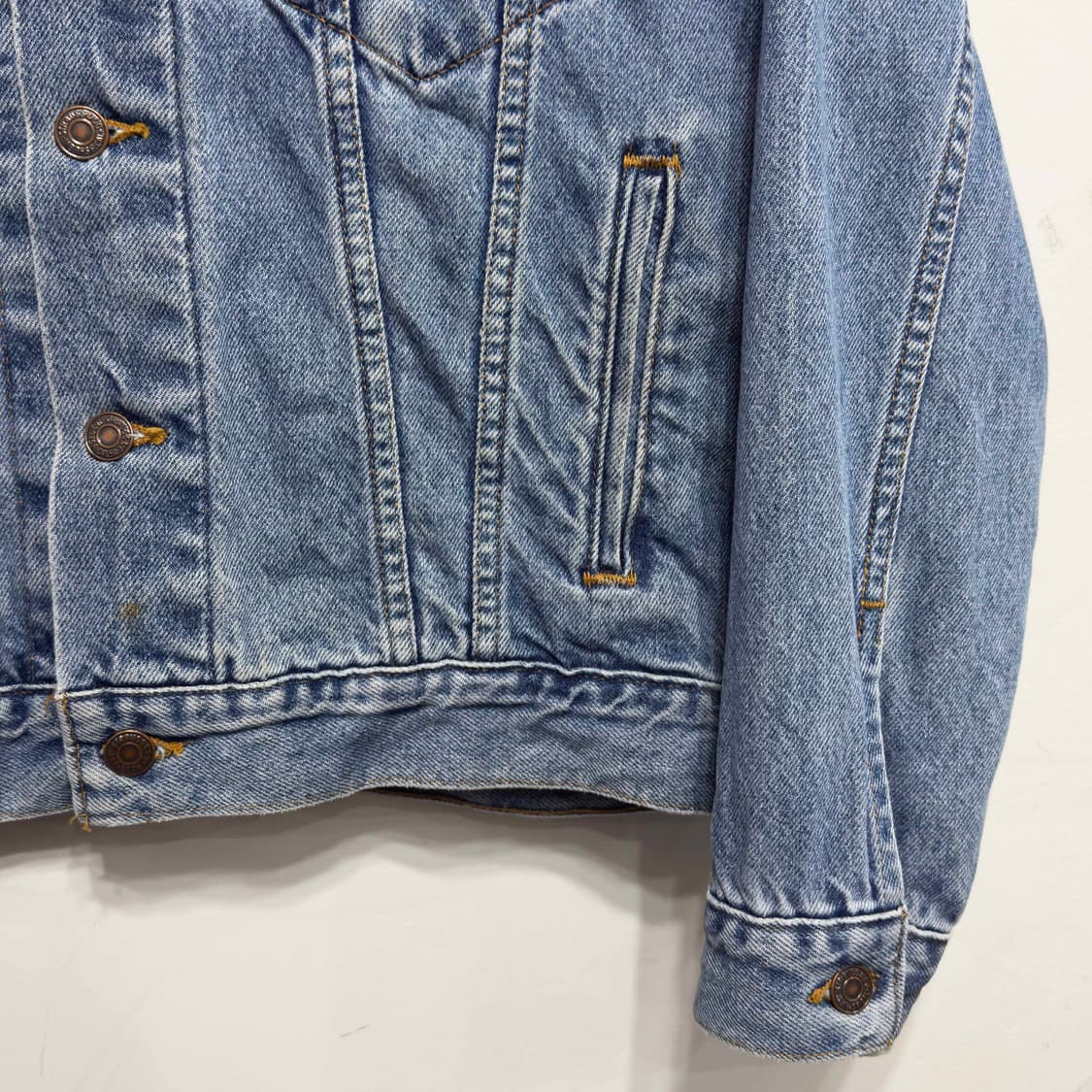 90s 리바이스 데님 자켓 70507-0389 상품이미지3
