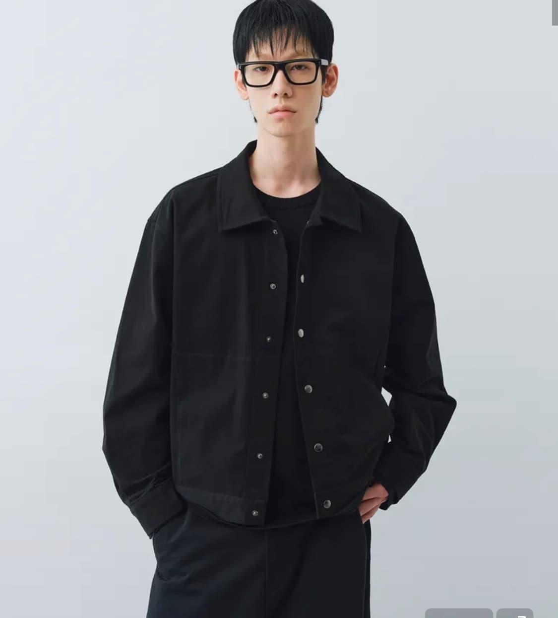 [새제품] 빅유니온 몰스킨 코치 자켓 블랙 S 상품이미지1