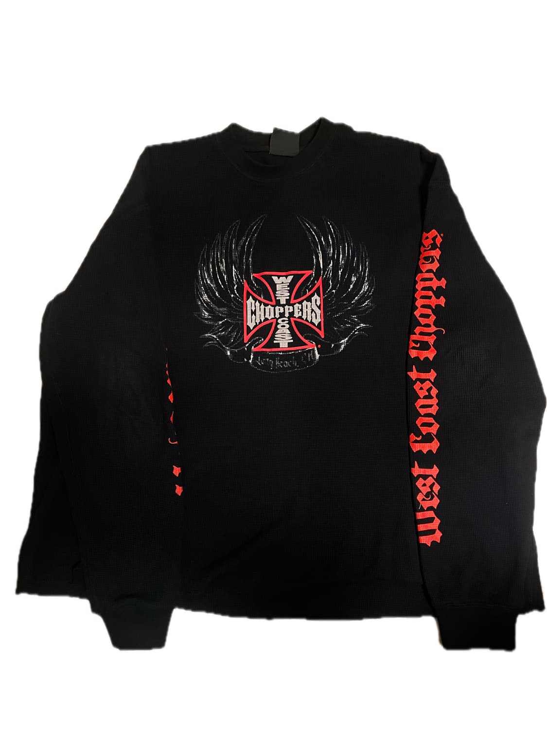 00s’ West Coast Choppers thermal knit 상품이미지1