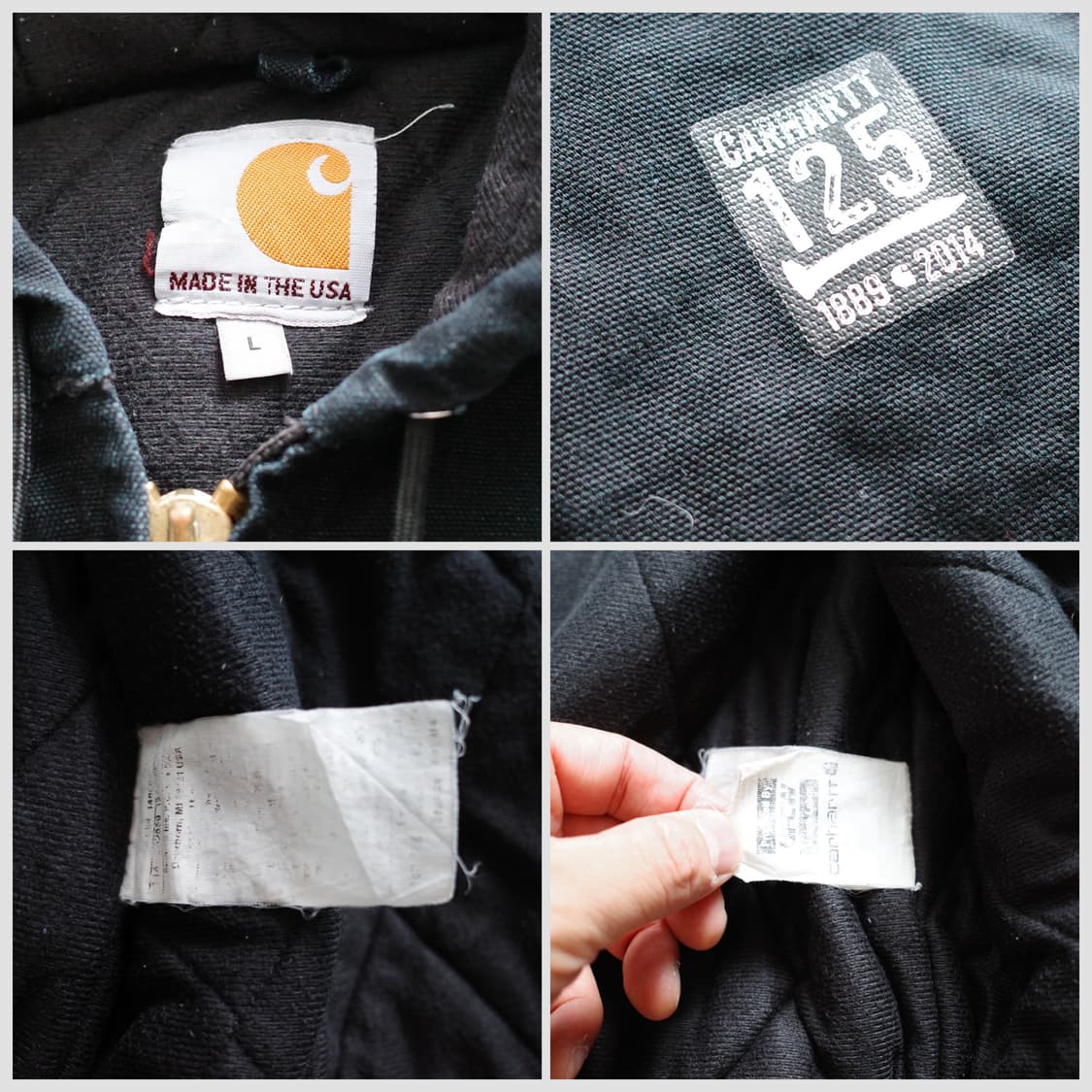 [L] 칼하트 J140 125주년 Made in USA 상품이미지3