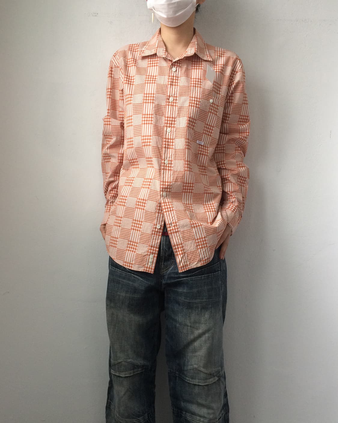 Check pattern shirt 상품이미지6