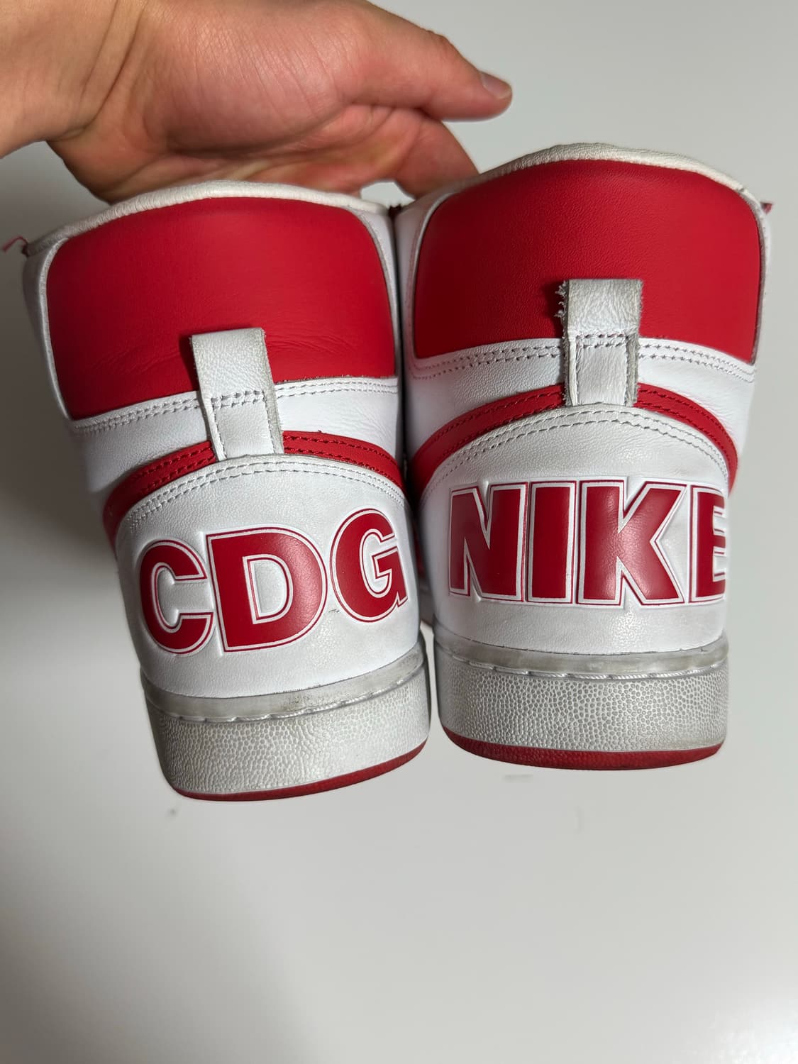 나이키 x 꼼데가르송 하이 레드 270 상품이미지3